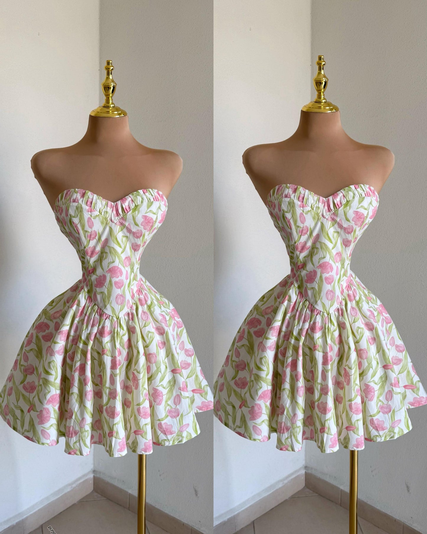 VESTIDO ROSETA ROSA