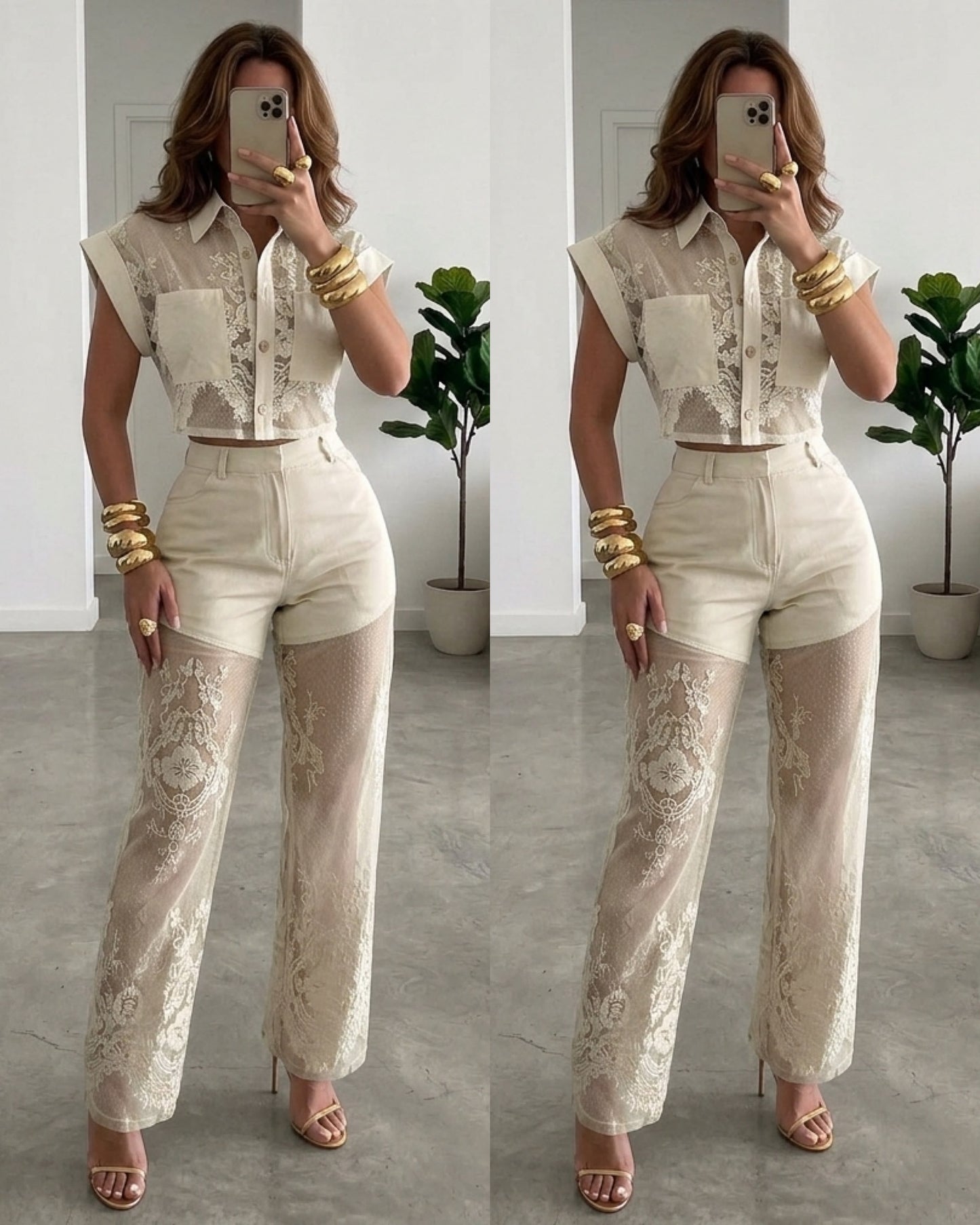 CONJUNTO AMELI BEIGE