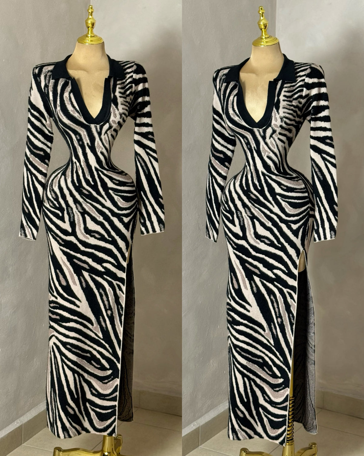 VESTIDO ZEBRA