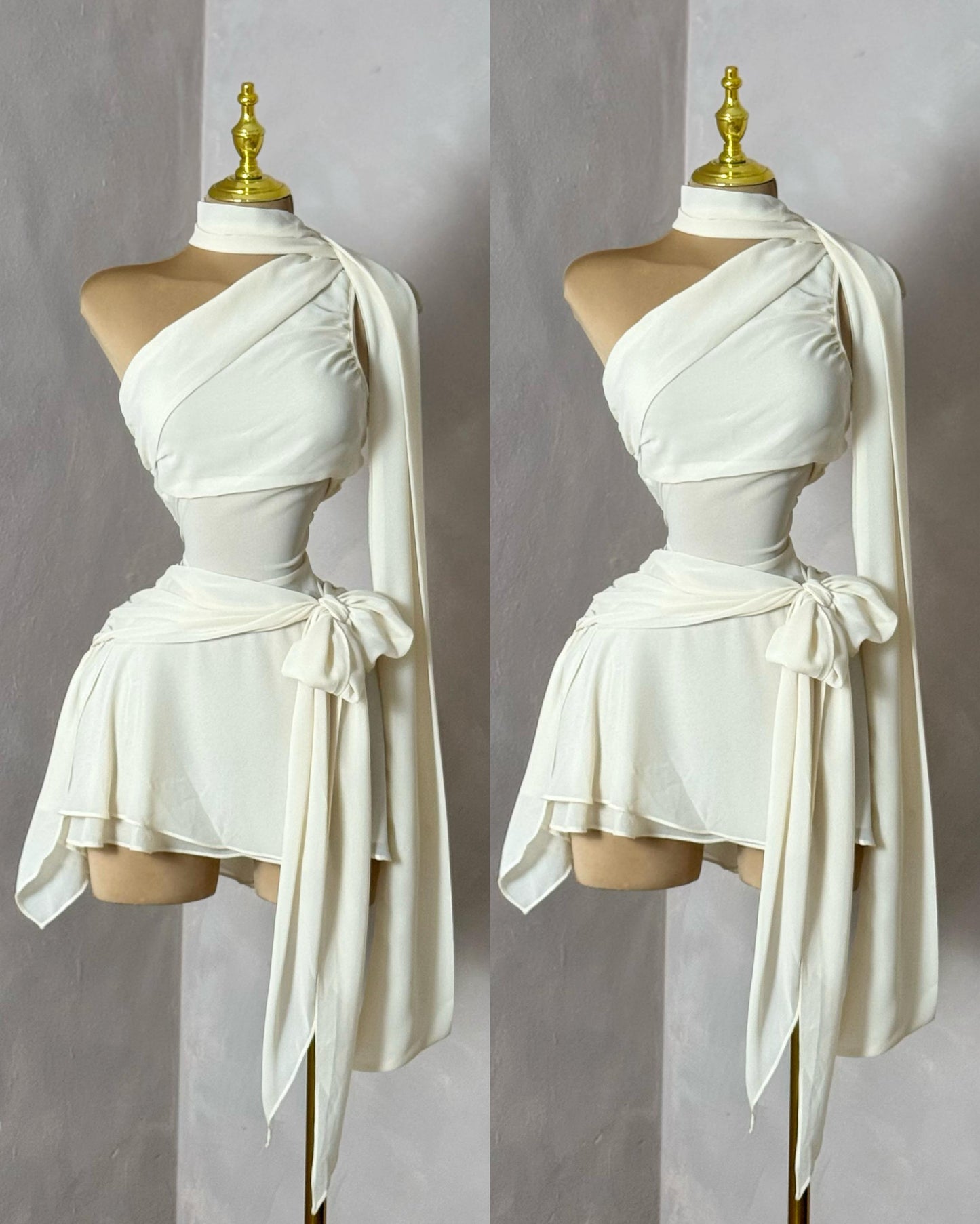 VESTIDO BELI CREMA