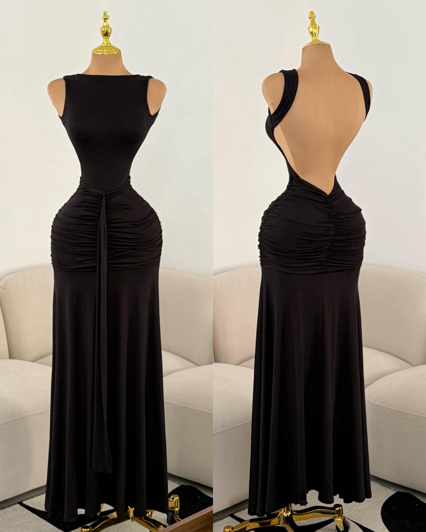 VESTIDO MIREI NEGRO