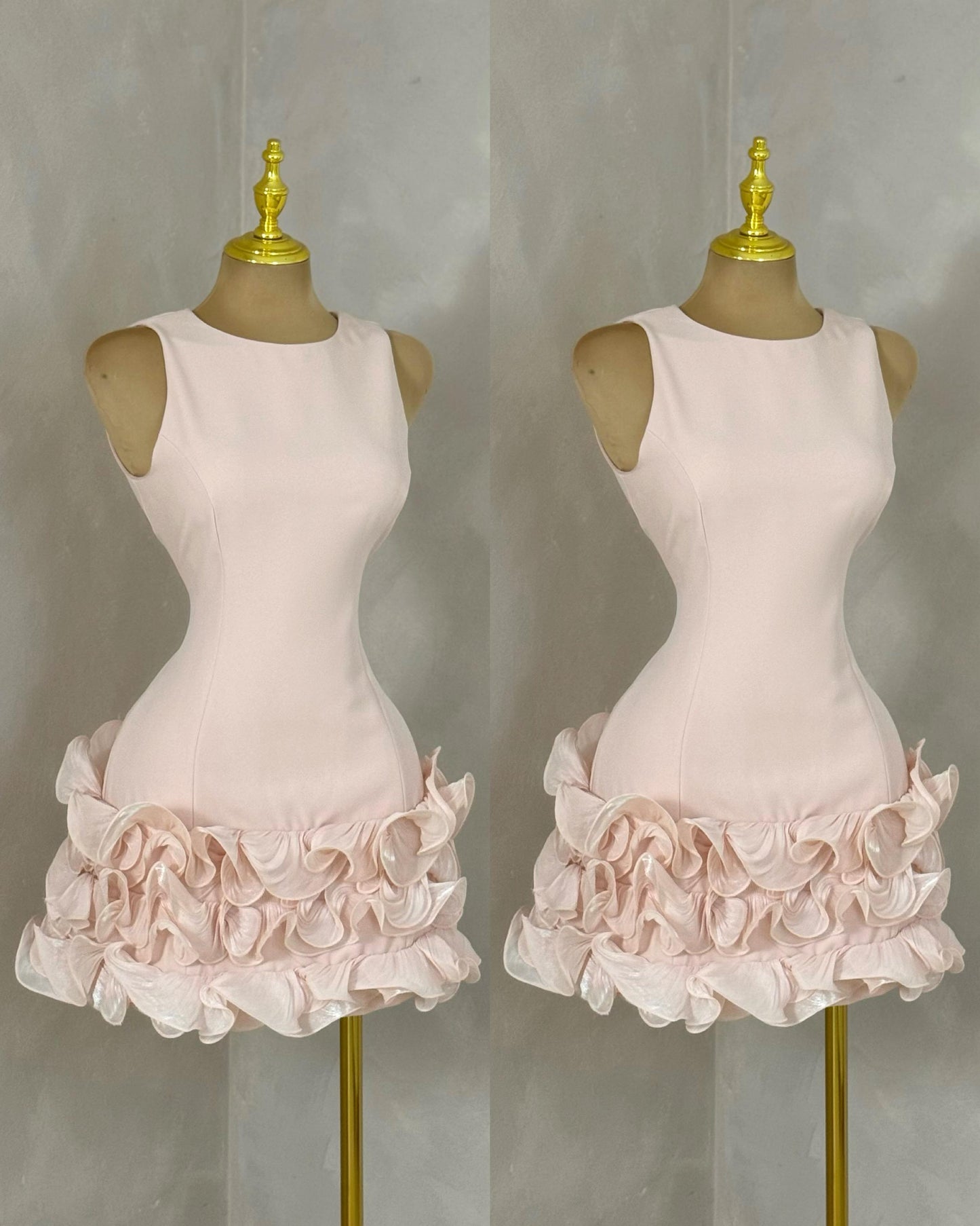 VESTIDO REBE ROSA