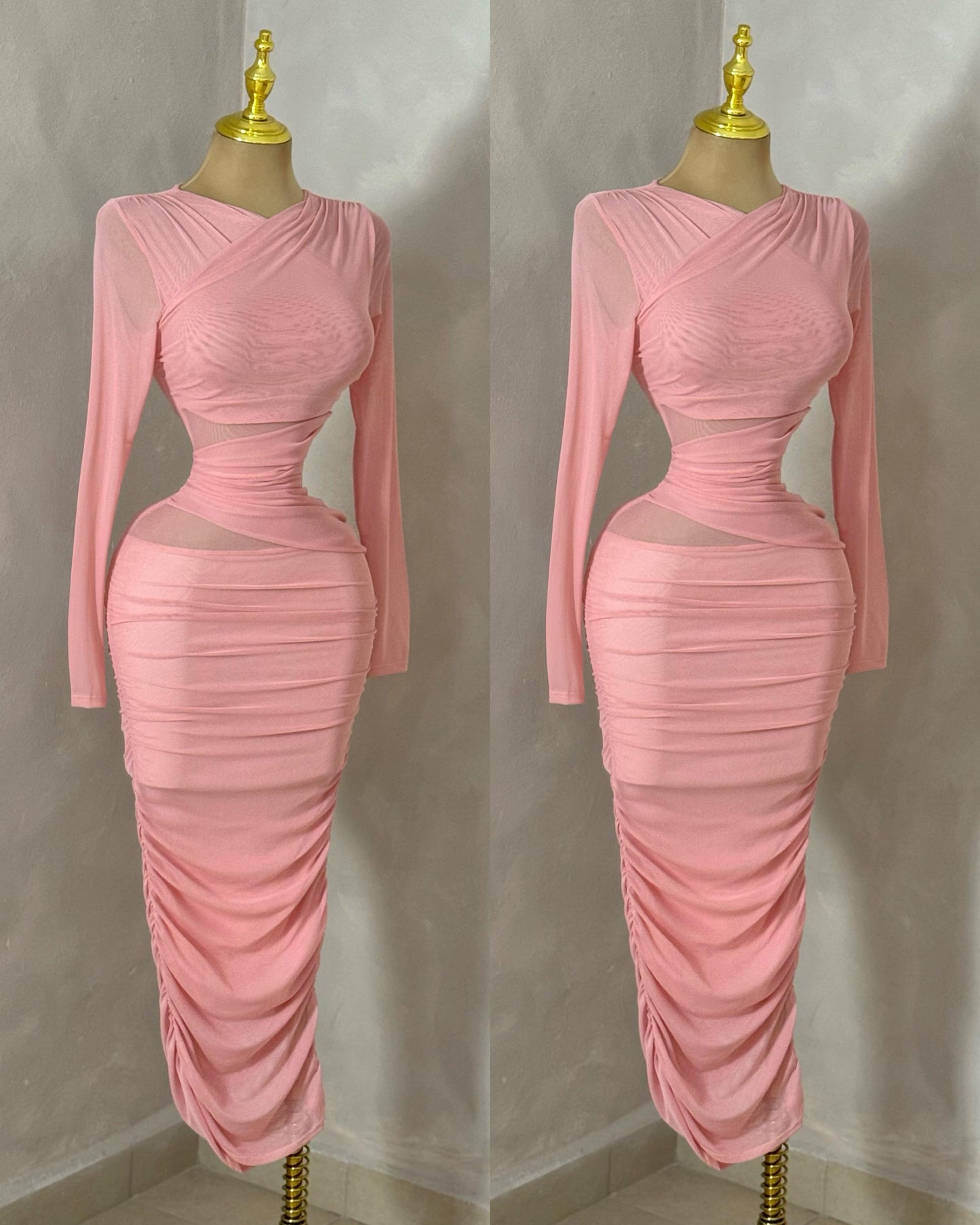 VESTIDO YADIRA ROSA