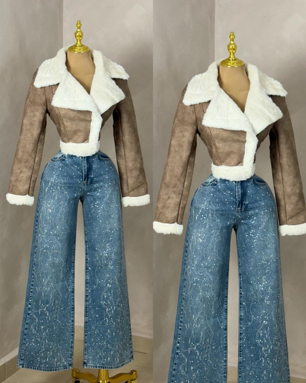 CHAMARRA KIANA CAMEL