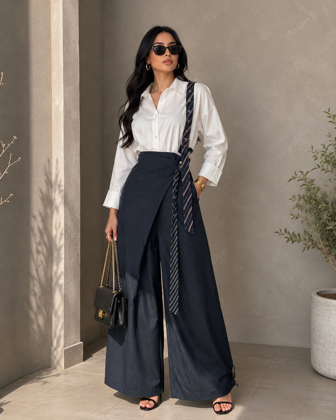 PANTALÓN CORBATAS