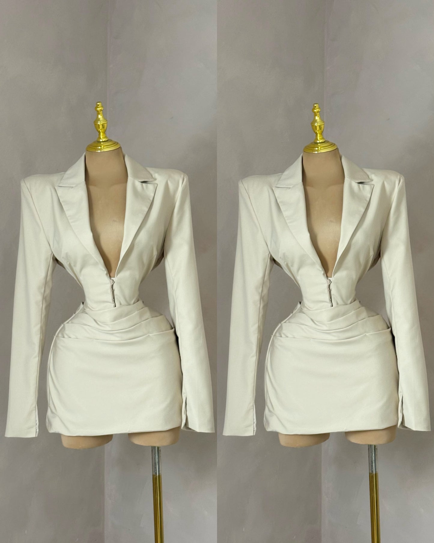 VESTIDO NORIA BEIGE