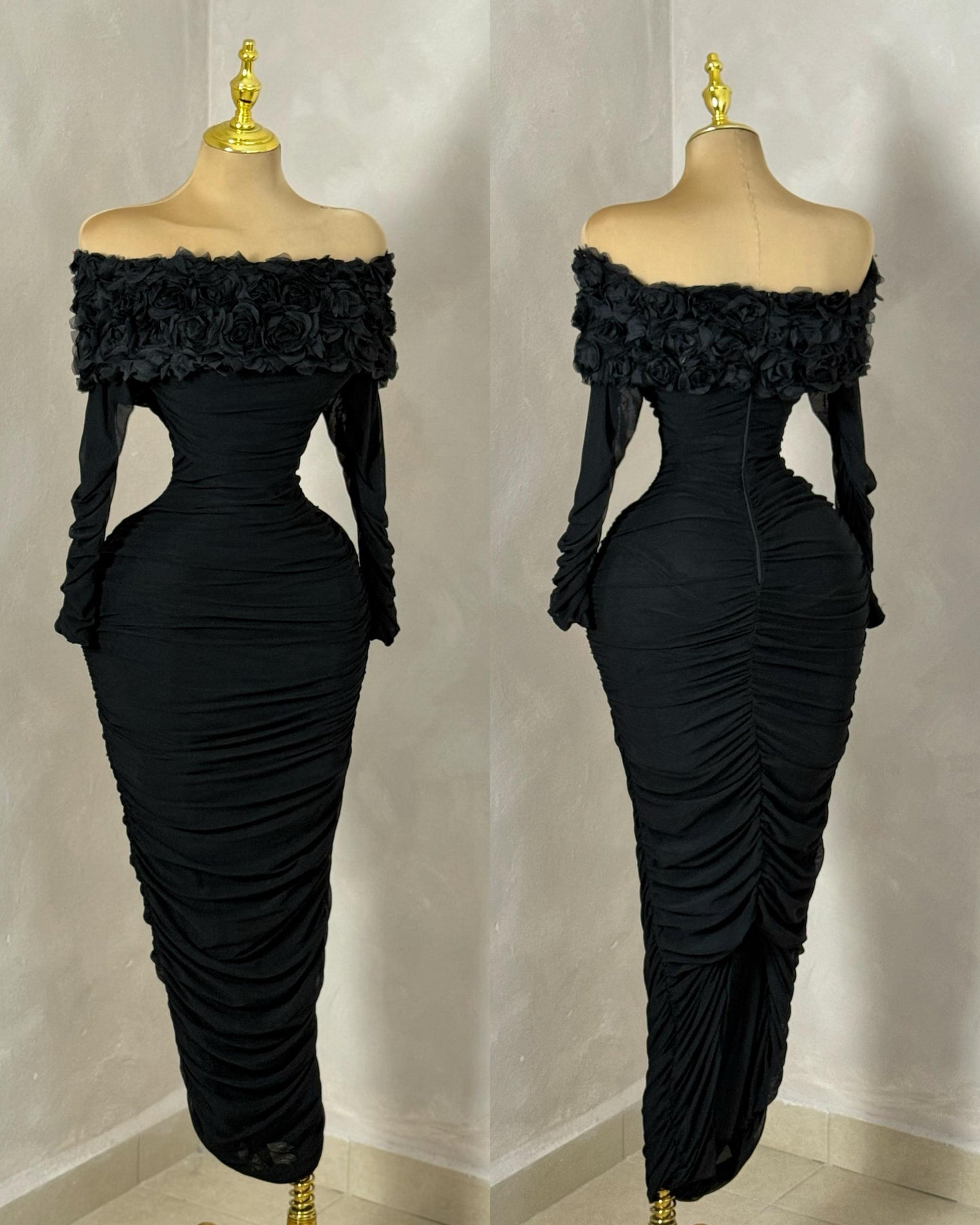VESTIDO CELINA NEGRO