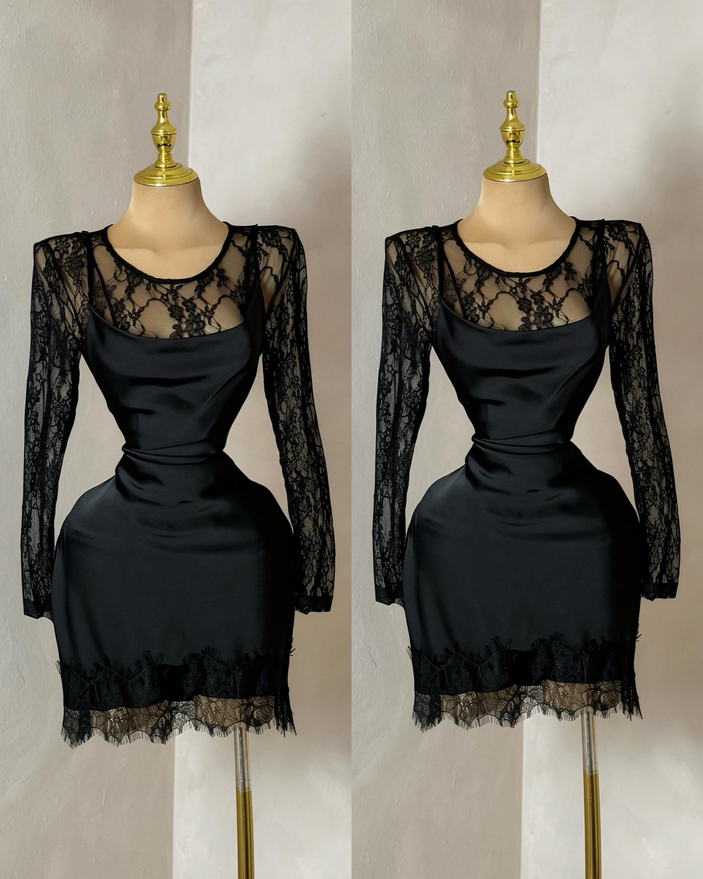 VESTIDO ZINNIA NEGRO