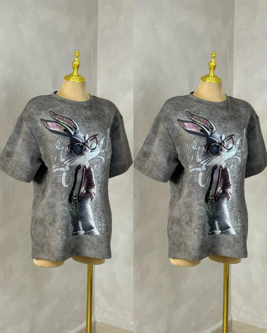 PLAYERA LIANET GRIS