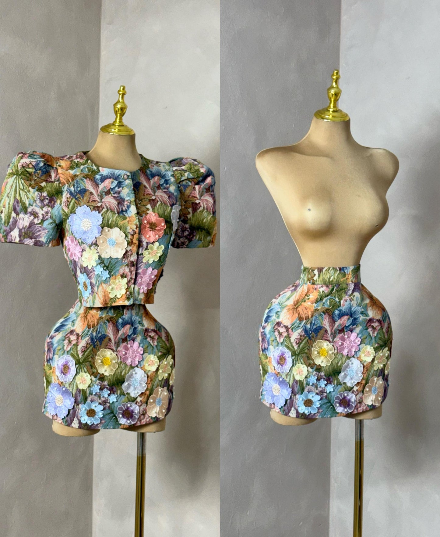 CONJUNTO FLORAL