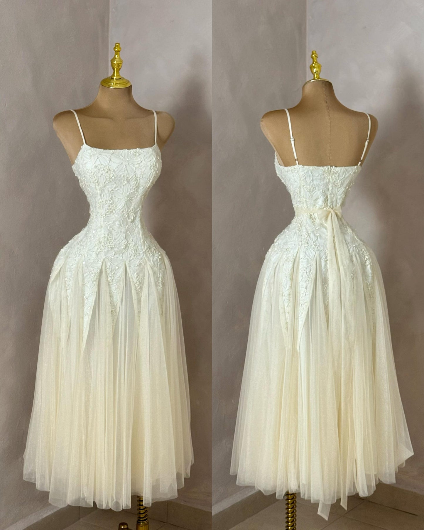 VESTIDO ANGELA BEIGE