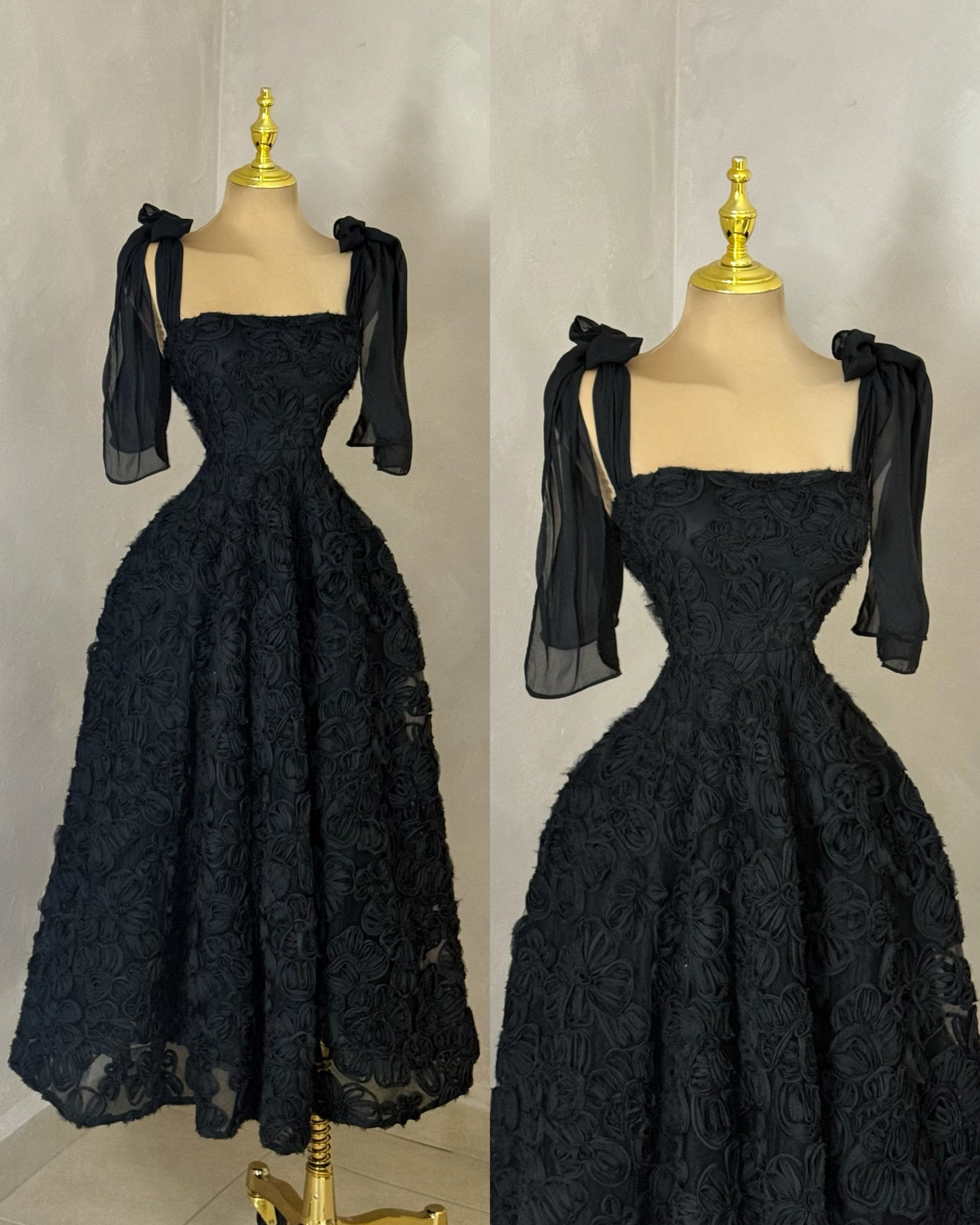 VESTIDO GIANNA NEGRO