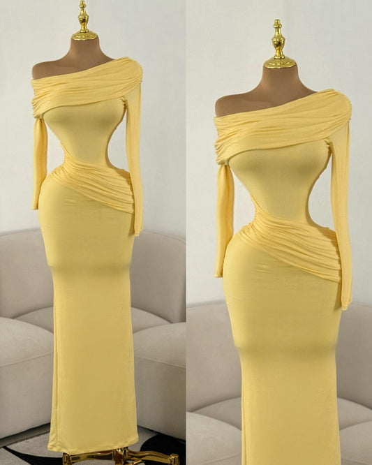 VESTIDO NOELIA AMARILLO