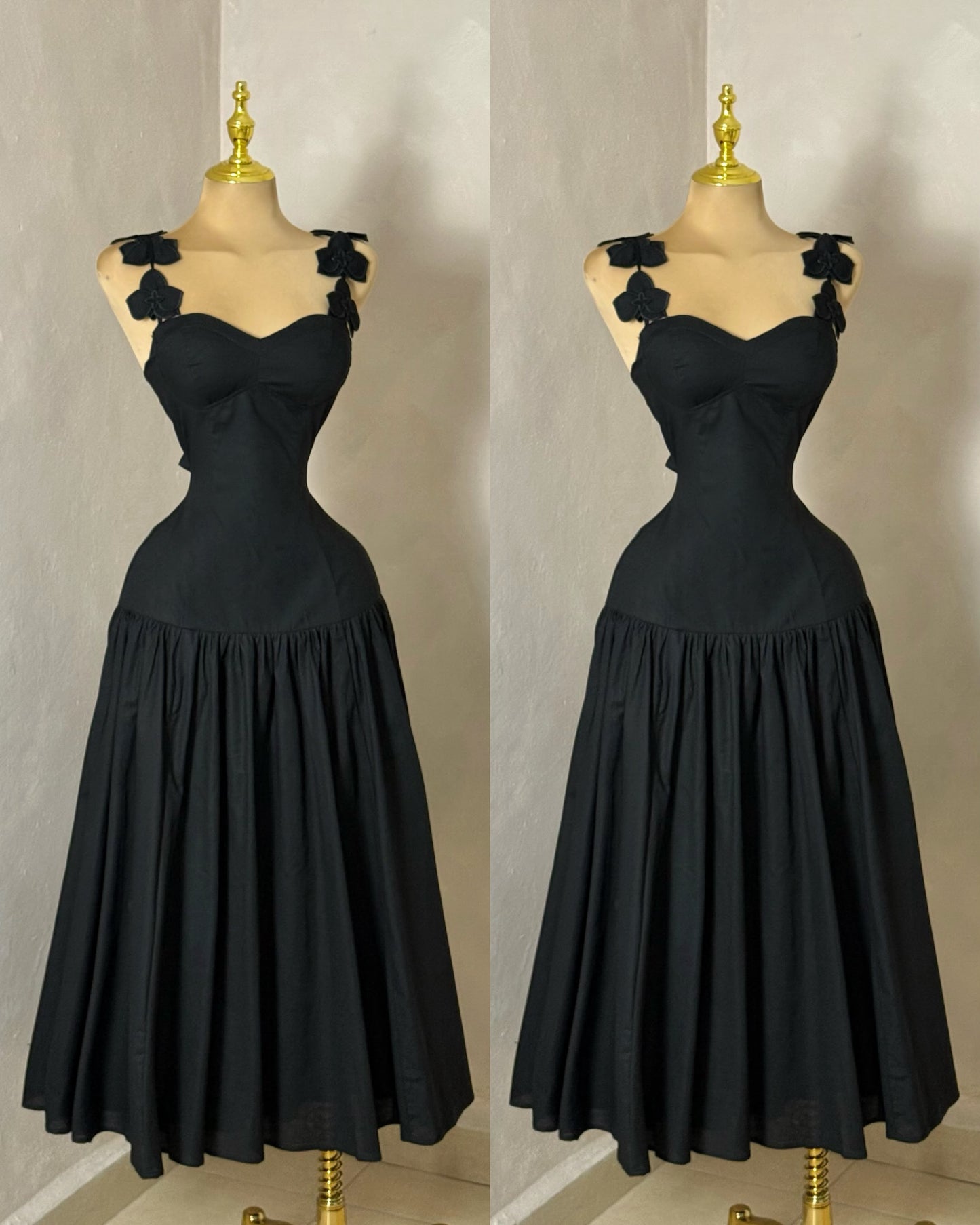 VESTIDO AMALFI NEGRO