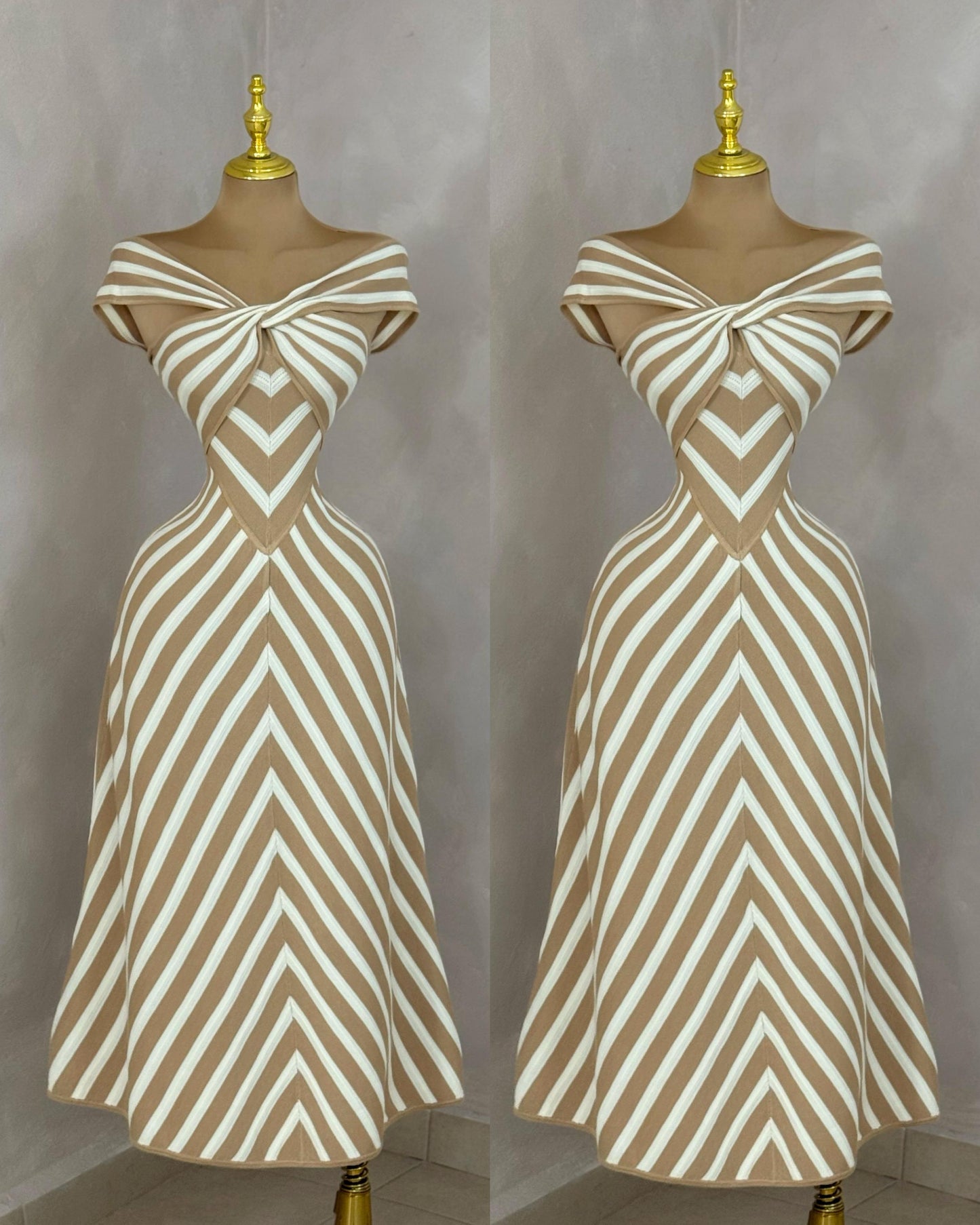 VESTIDO VALQUIRIA BEIGE