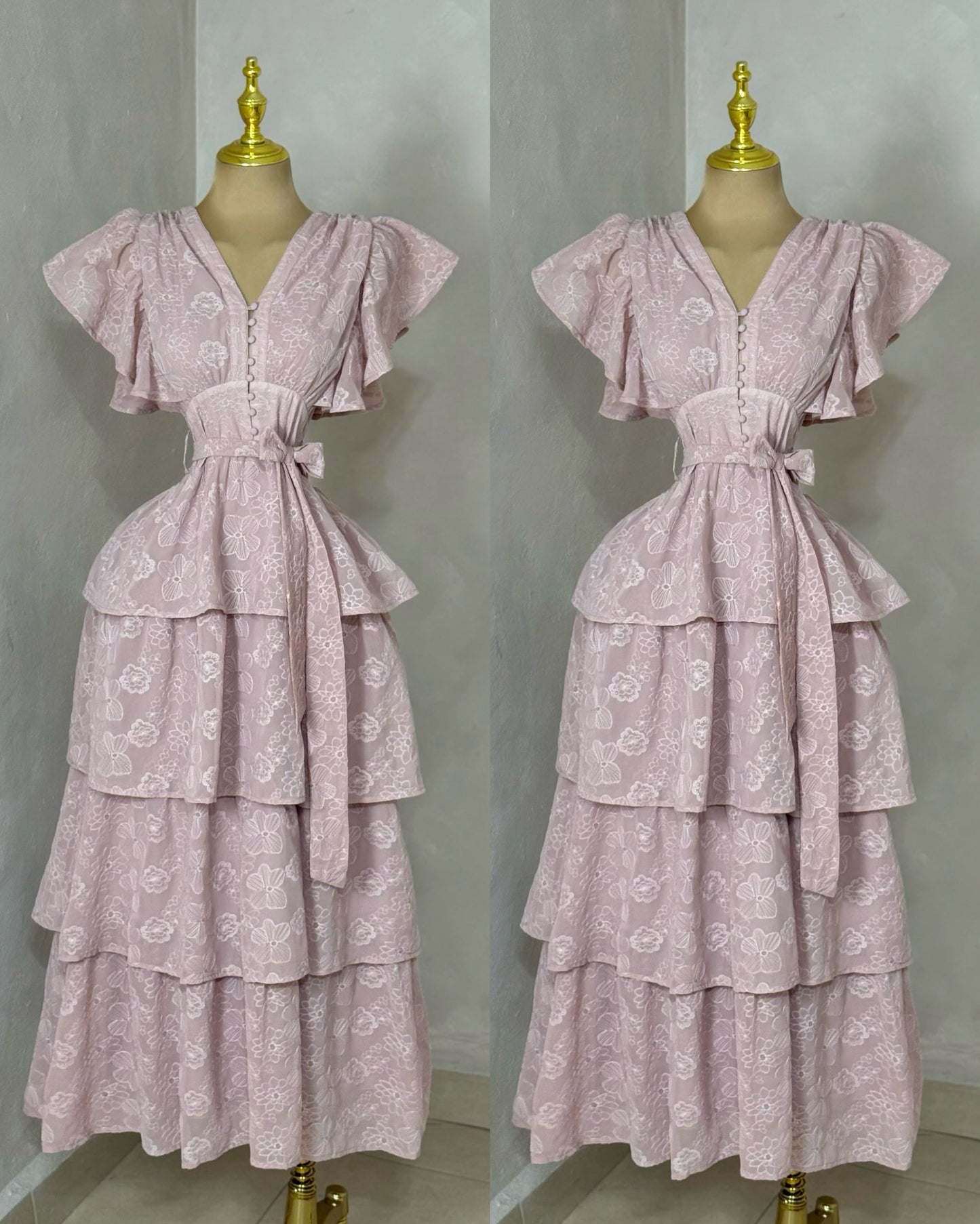 VESTIDO NARELLA ROSA