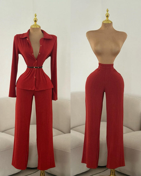 CONJUNTO LILIAN ROJO