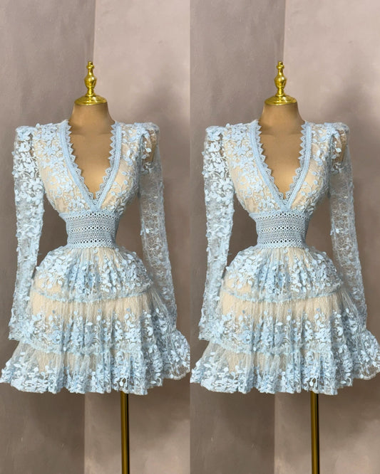 VESTIDO BRUNA AZUL