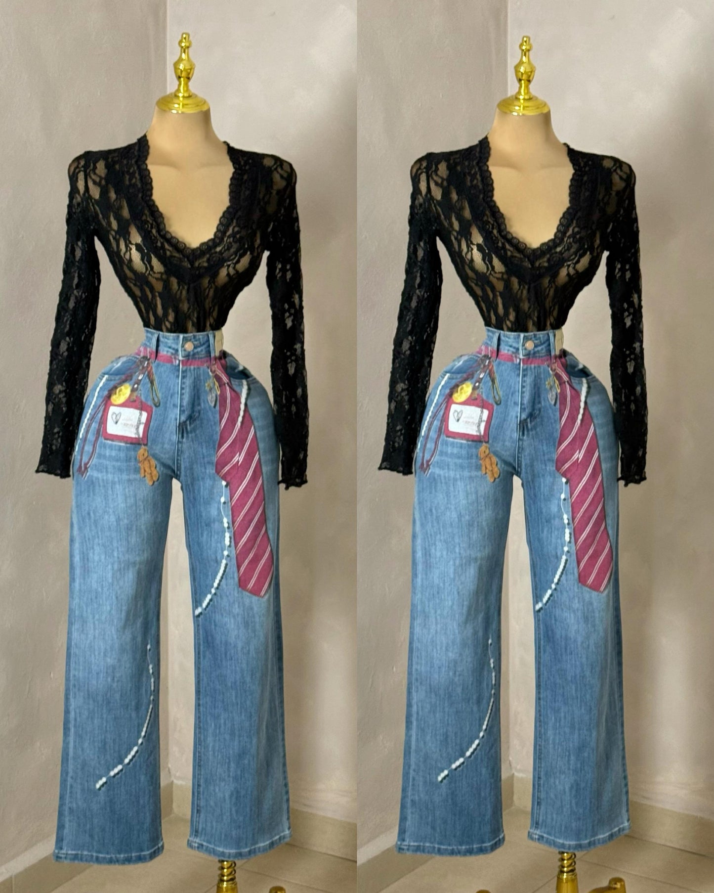 PANTALÓN CORBATA