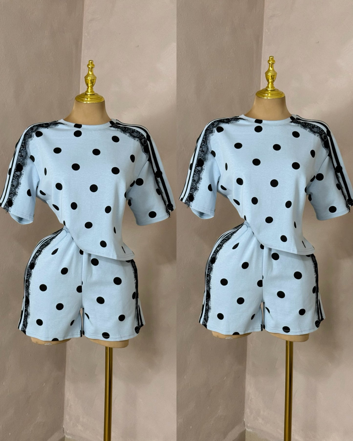 CONJUNTO POLKA AZUL