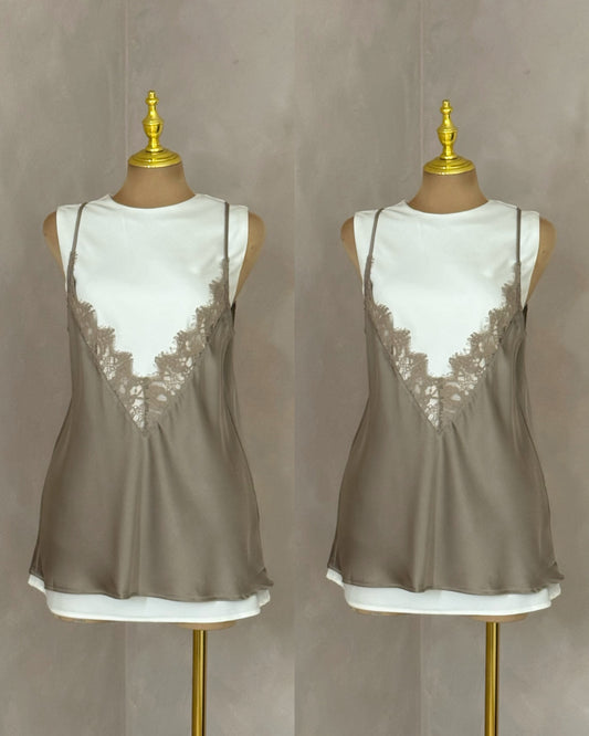 VESTIDO OLI CAFE
