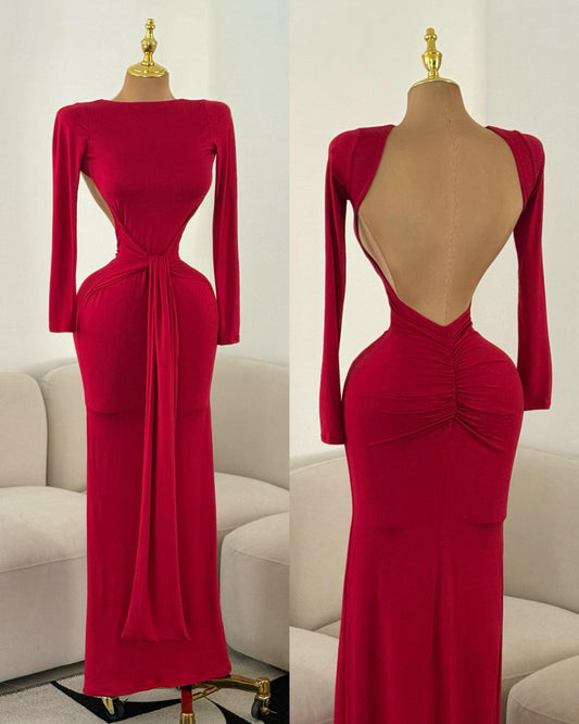 VESTIDO AURA ROJO