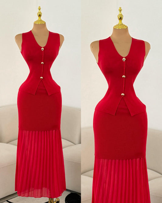 CONJUNTO NEREYDA ROJO