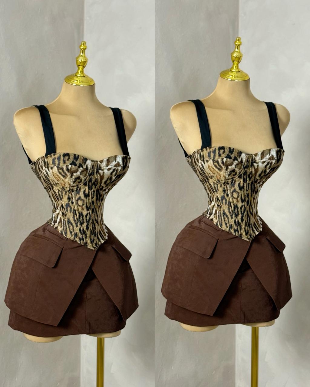TOP ANIMAL PRINT