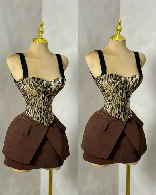 TOP ANIMAL PRINT