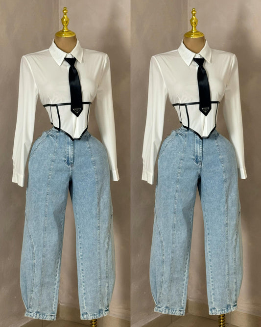 CAMISA CROP