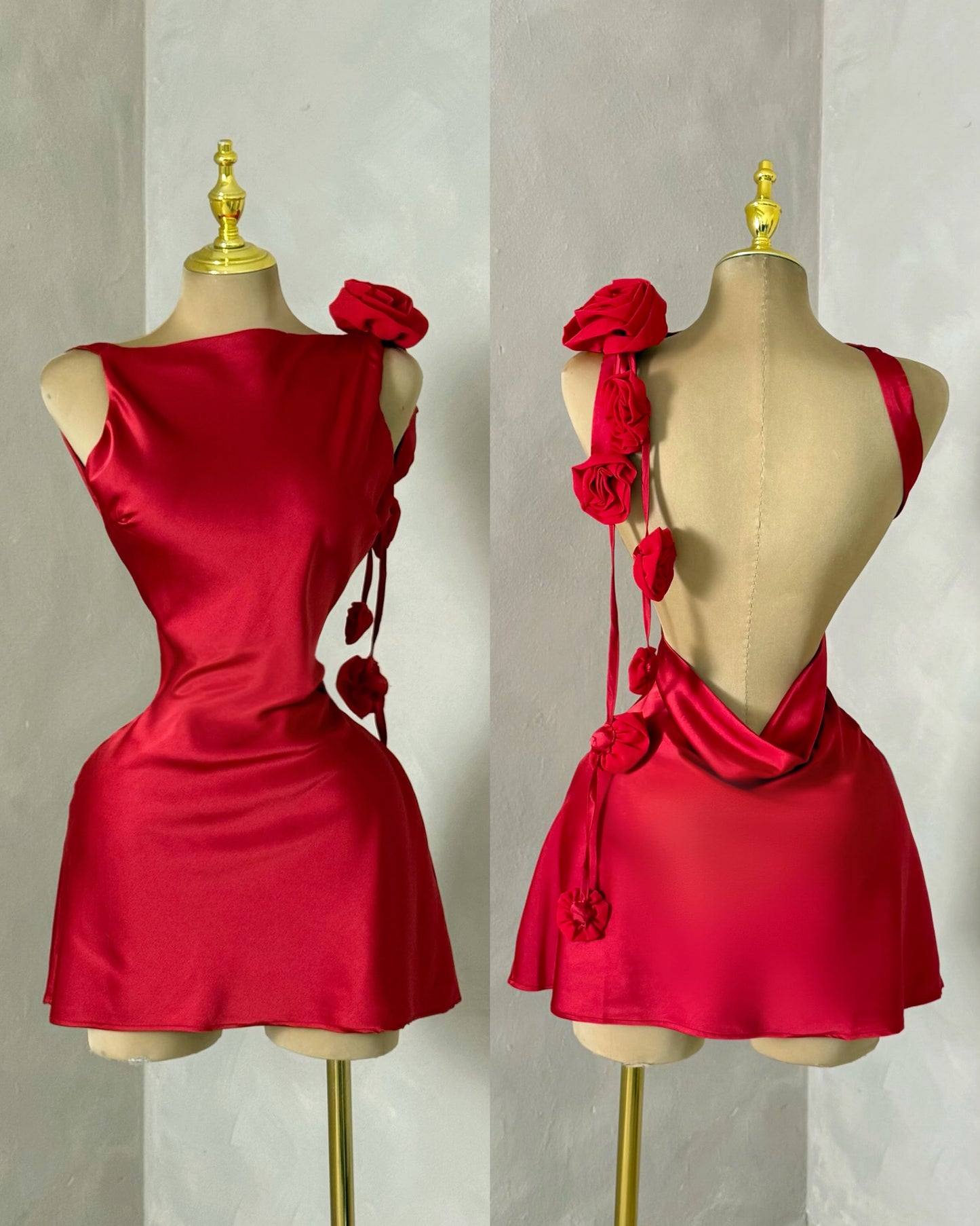 VESTIDO ROJO