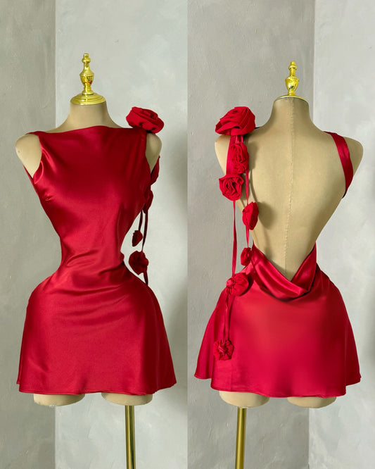 VESTIDO ROJO