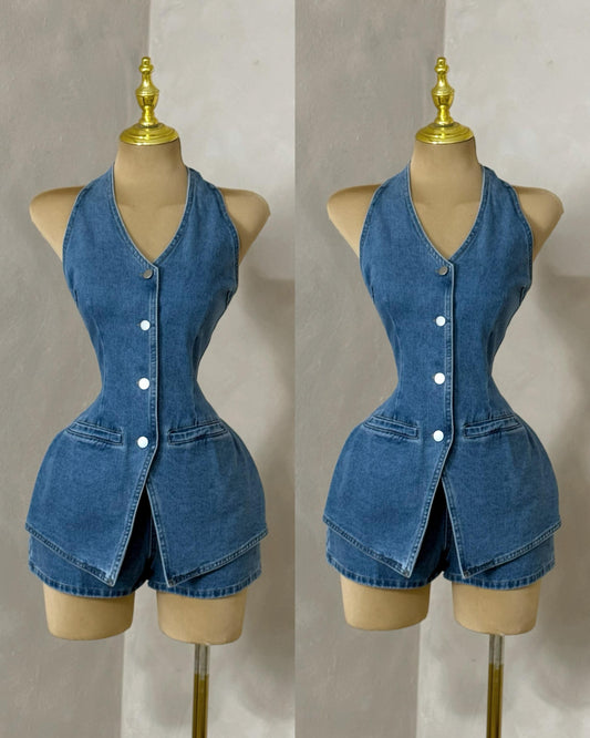 JUMPSUIT MEZCLILLA