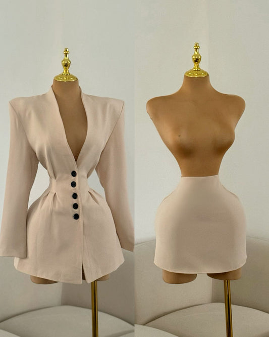 CONJUNTO VIANEY BEIGE