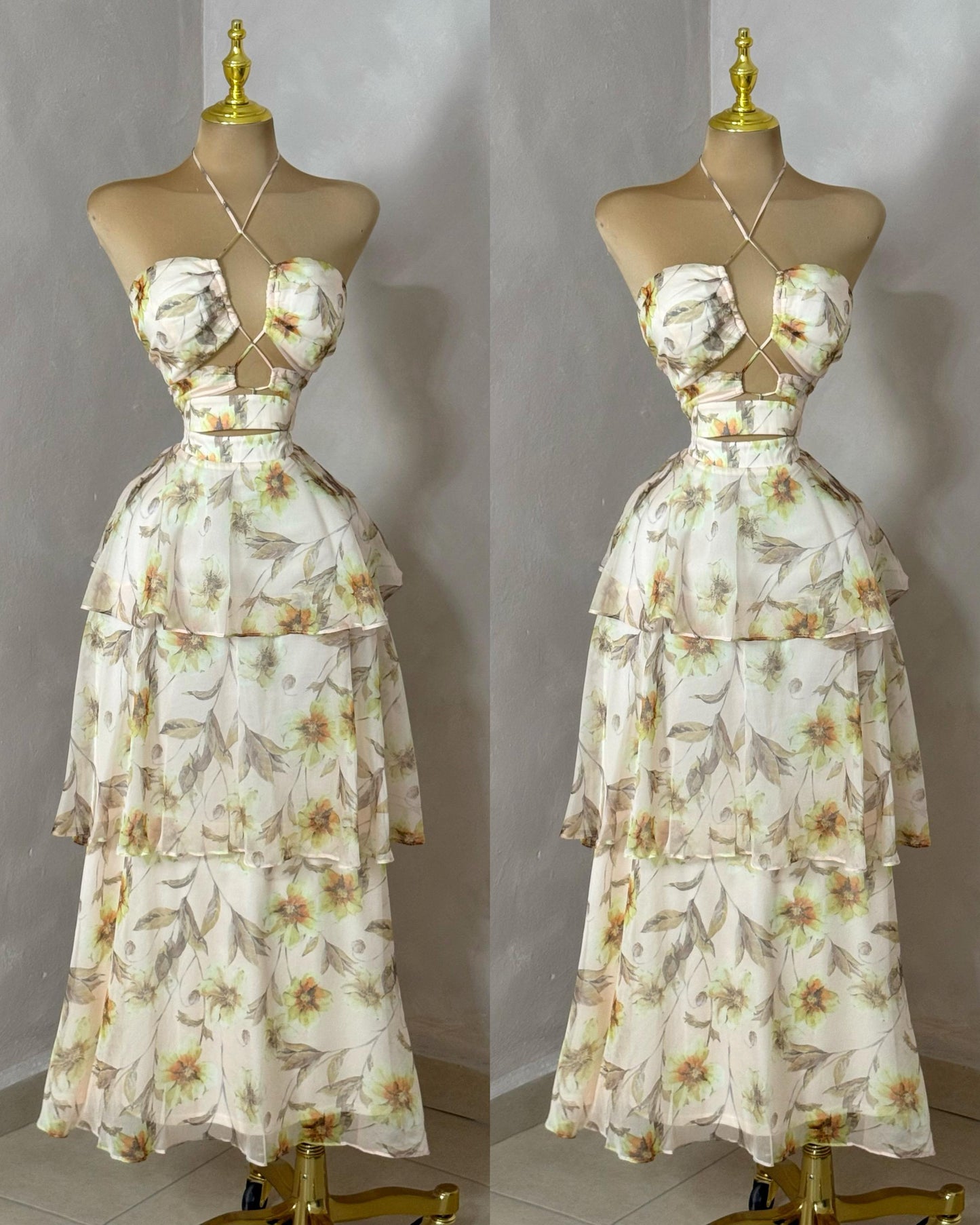 CONJUNTO FLORAL